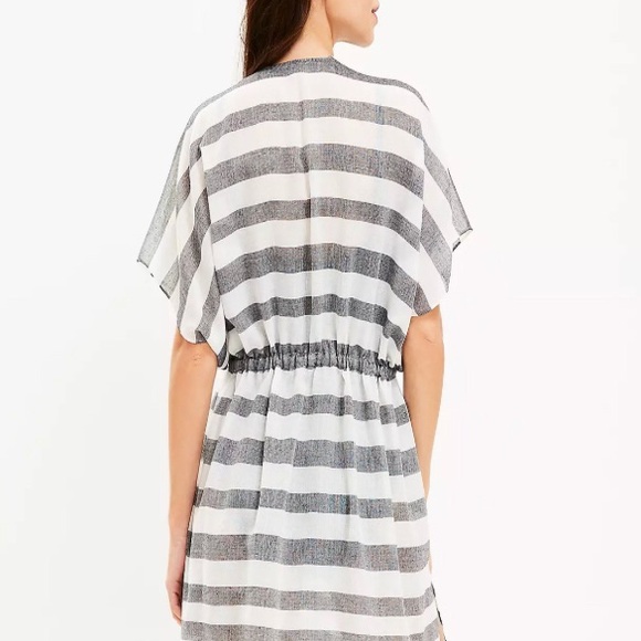 Loft Striped Black White Wrap Size XS/Small - Picture 13 of 13